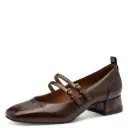Tamaris instapper met lage hak brown comb