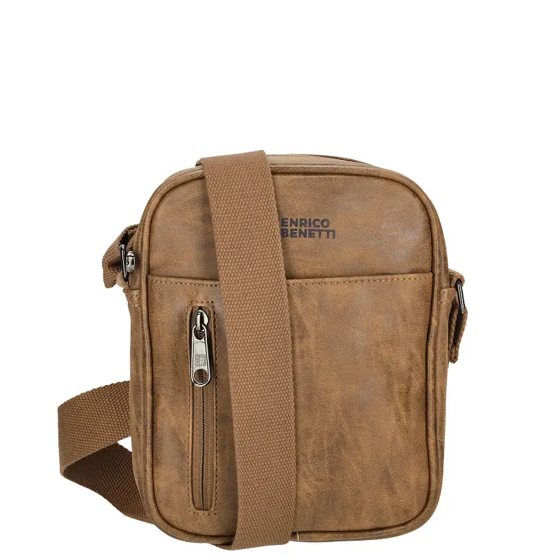 Enrico Benetti schoudertas - Rotterdam camel