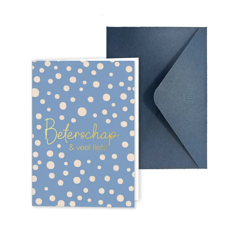 Kaart - Beterschap & veel liefs!
