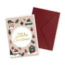 Kaart - Have a wonderful Christmas