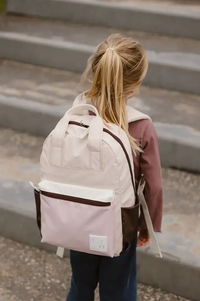 Enrico Benetti rugzak kids - Sammy zacht roze/bruin