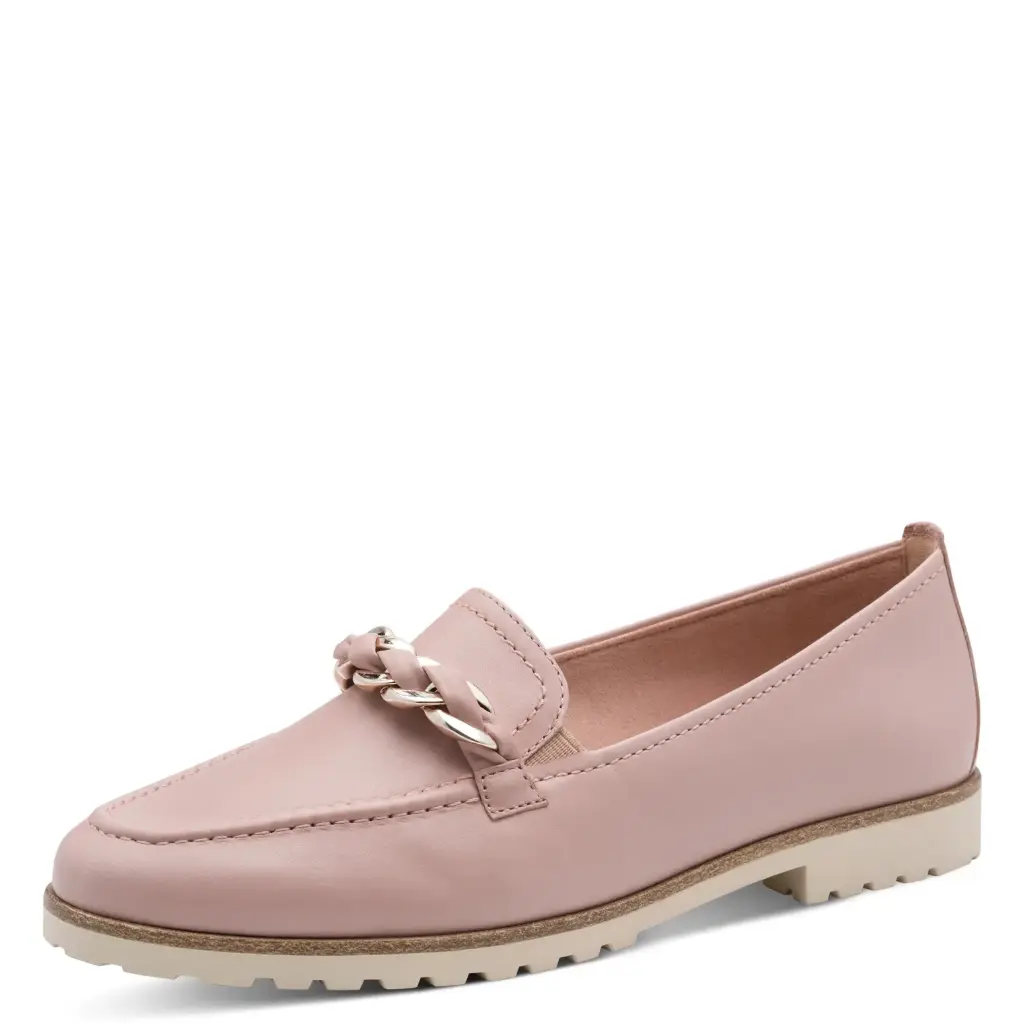 Tamaris instapper - rose leather