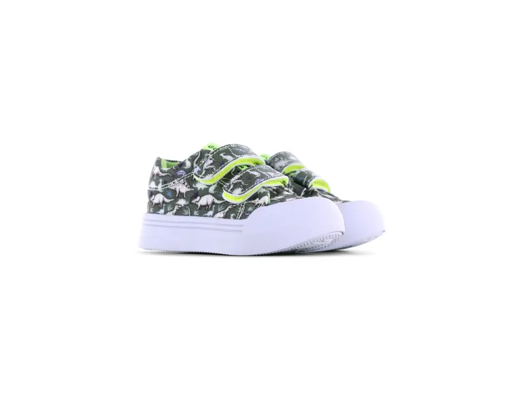Go Banana's sneakers jongens - dino green