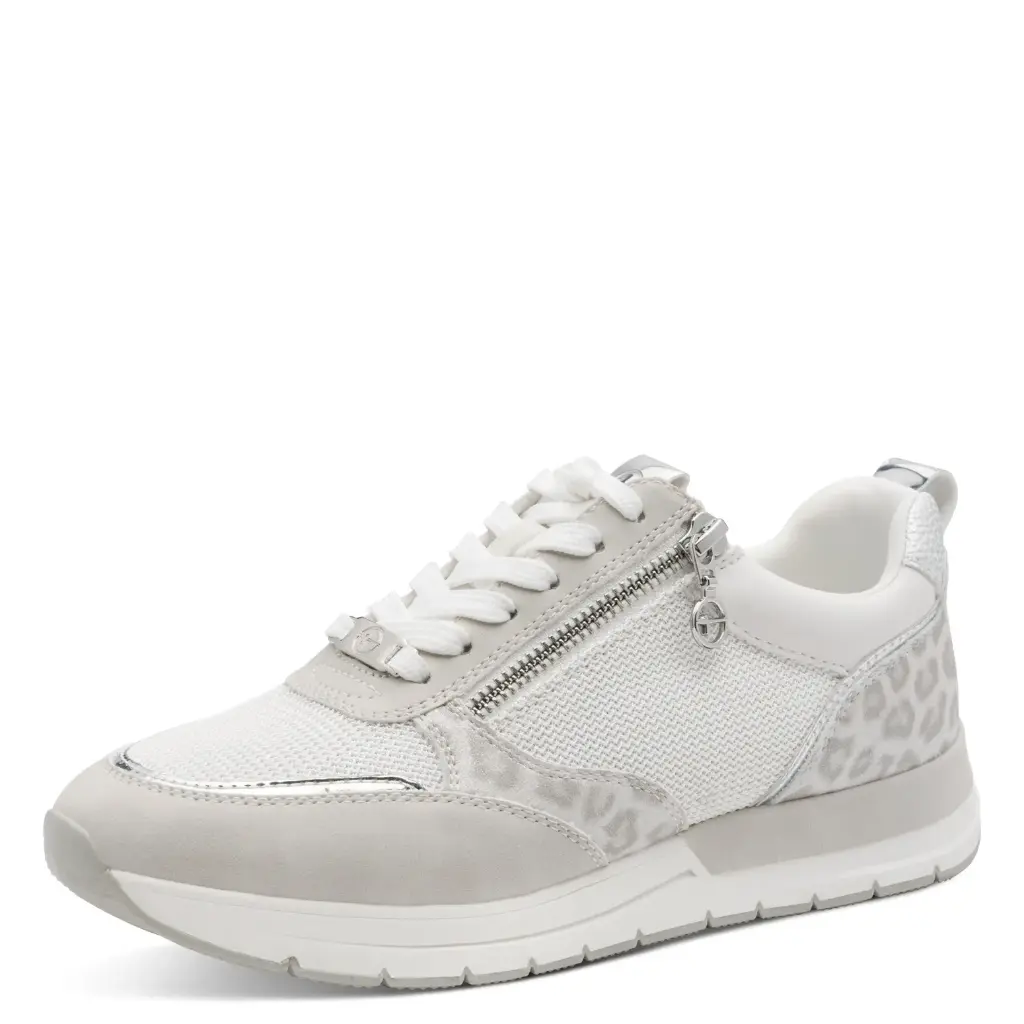 Tamaris sneaker silver comb