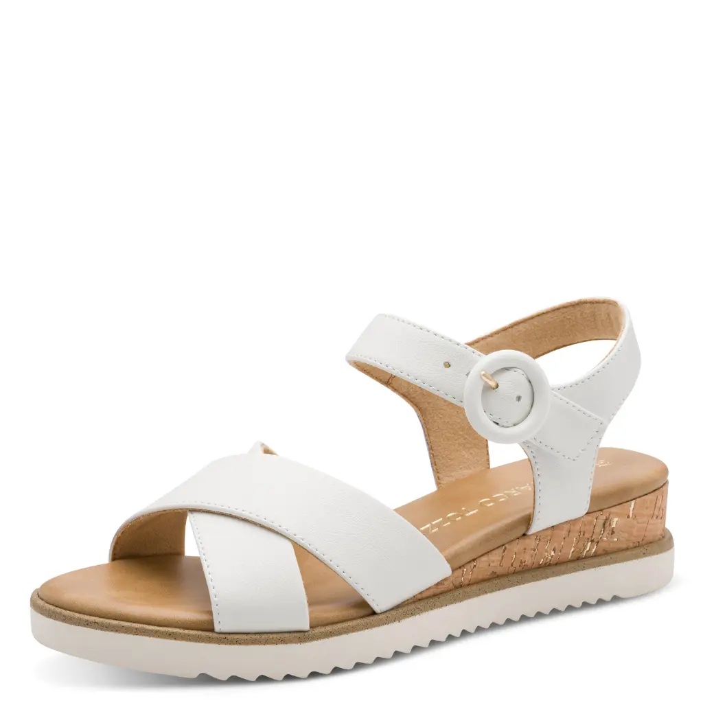 Marco Tozzi sandaal white