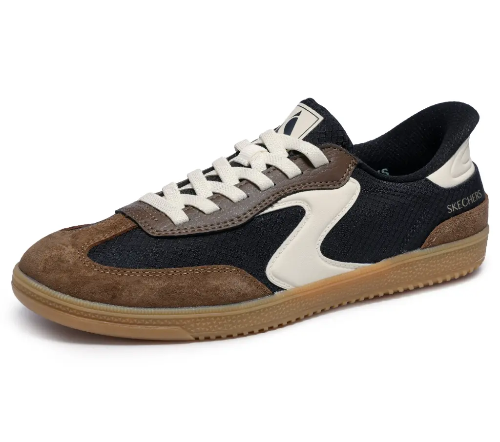 Skechers dames everyday ease slip-ins - black/brown