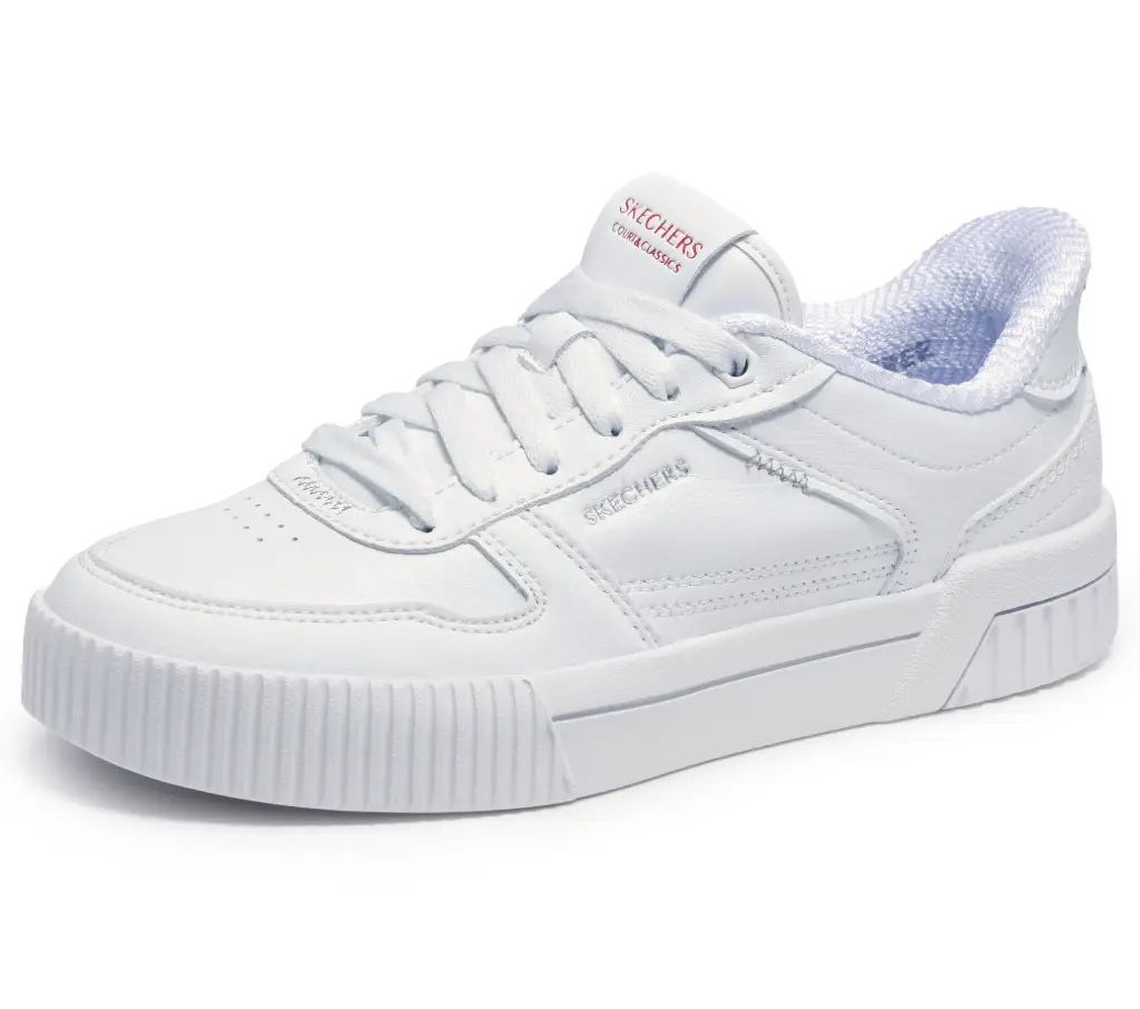 Skechers dames slip-ins wit 
