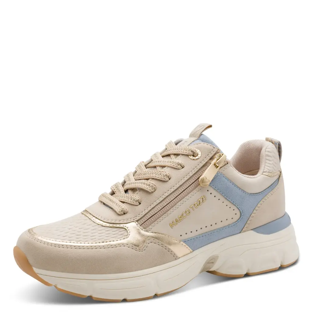 Marco Tozzi sneaker - cream combo