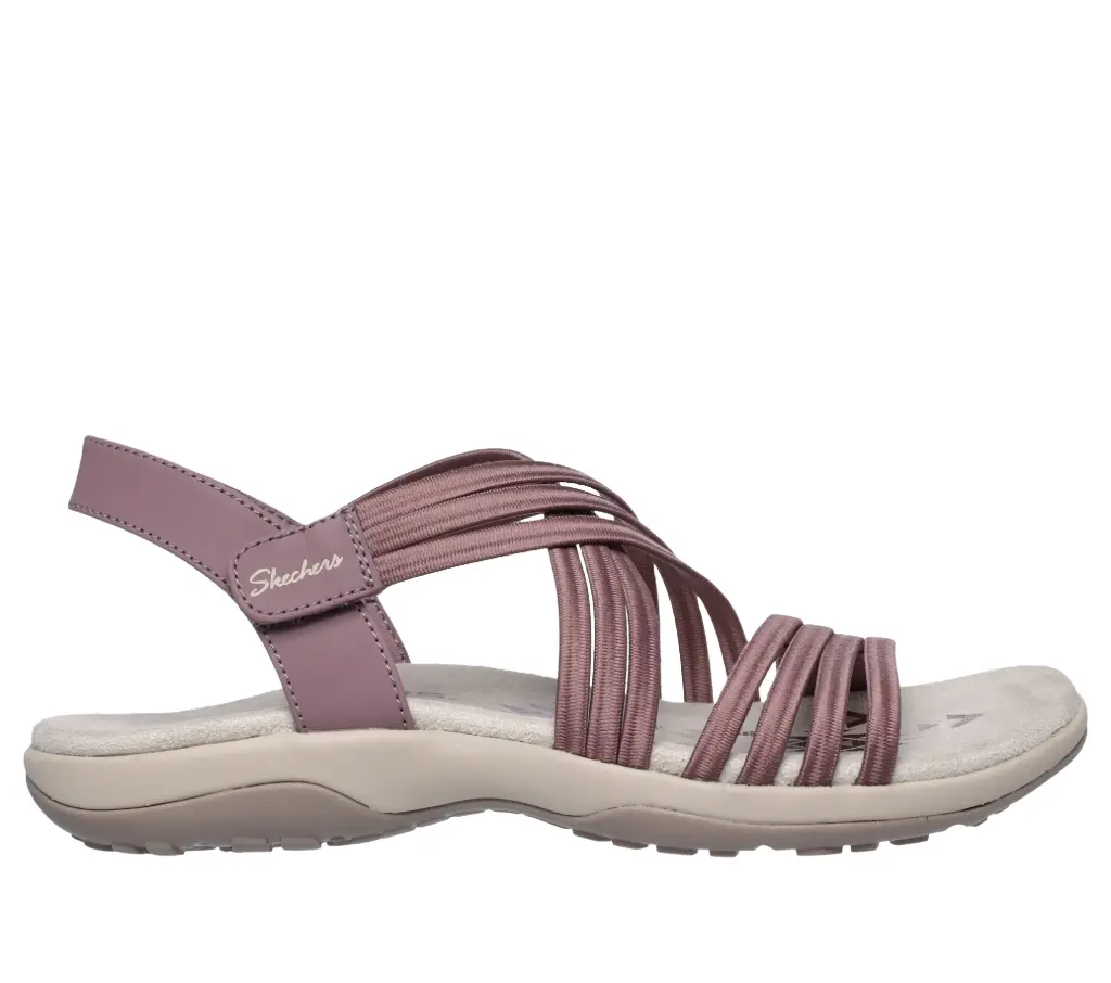 Skechers dames sandaal stretch - mauve