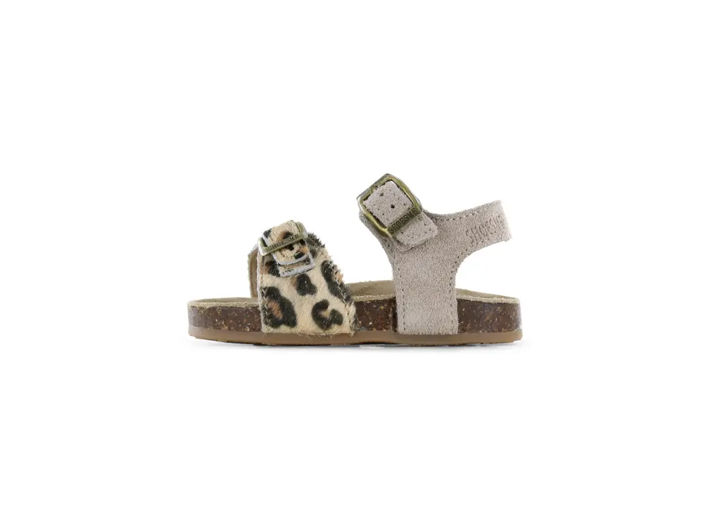 Shoesme sandaal meisjes - taupe leopard