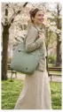 Enrico Benetti shopper - Tessa dusky green