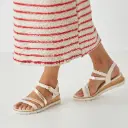 Tamaris sandaal - ivory