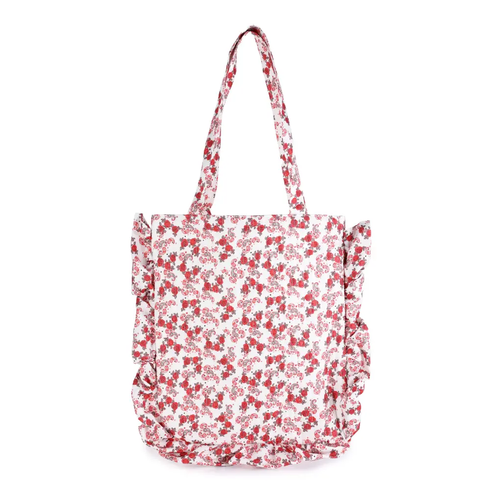 Michelle Bags - shopper ruffles flowers
