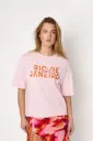 Gimme tshirt Rio de Janeiro - pink 100% cotton 