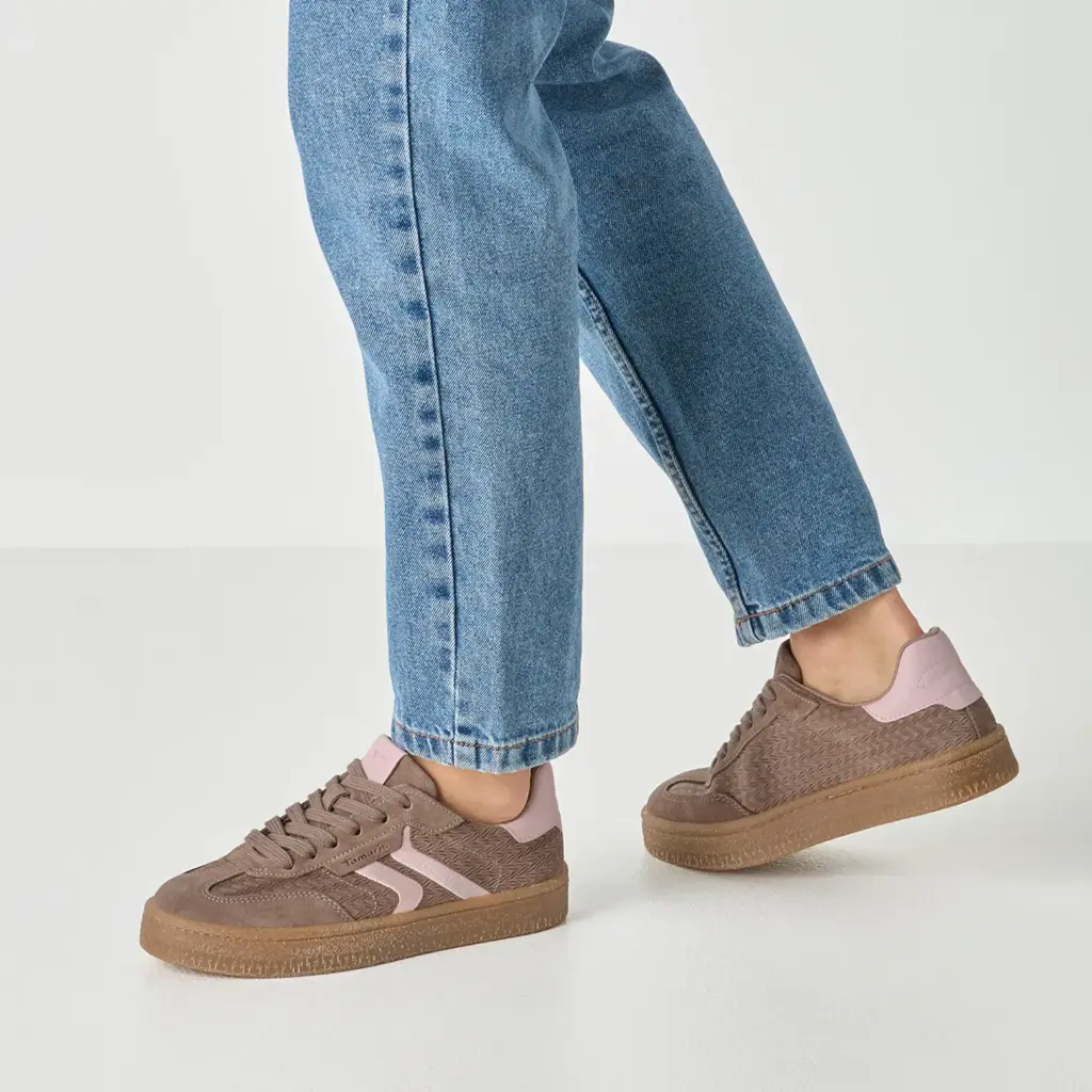 Tamaris sneaker - brown/rose