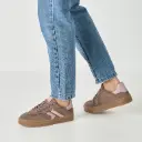 Tamaris sneaker - brown/rose