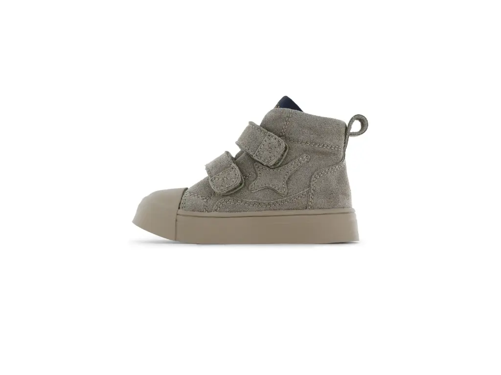 Shoesme hoge sneakers jongens - taupe