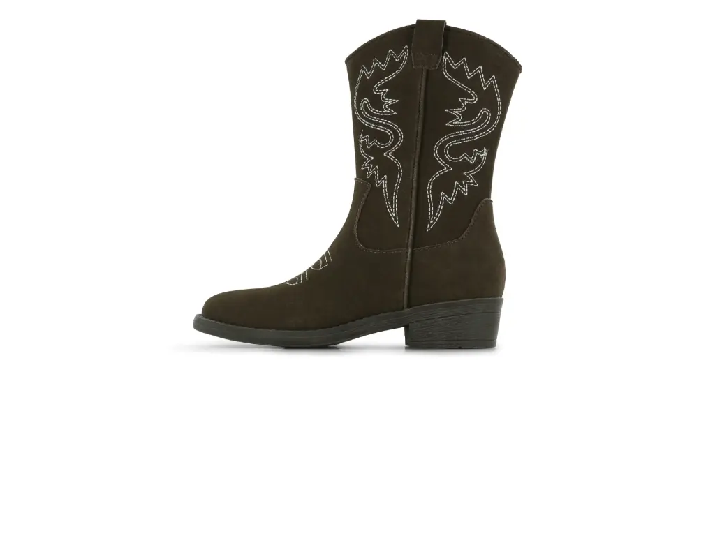 Go Banana's cowboy laarsjes meisjes - dark brown