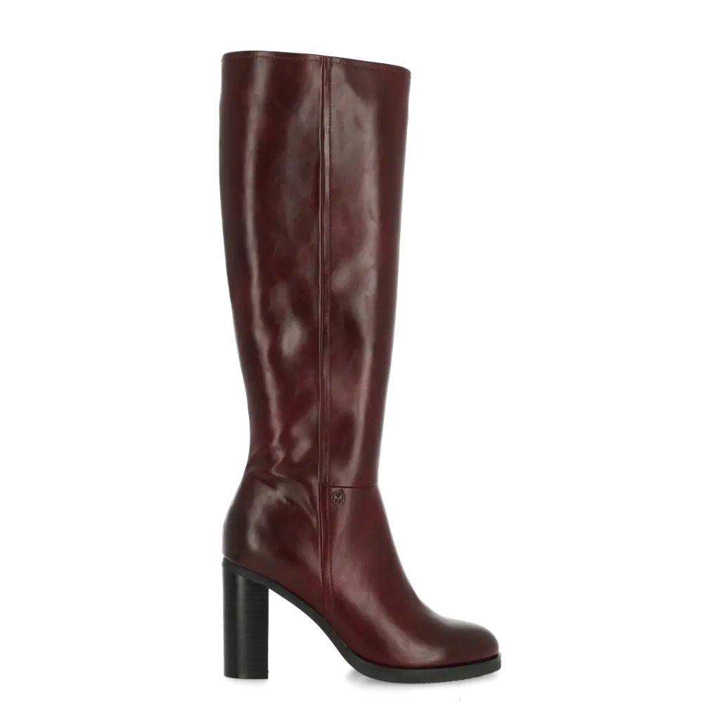 MEXX heeled high boot - vinita teagu - burgundy red
