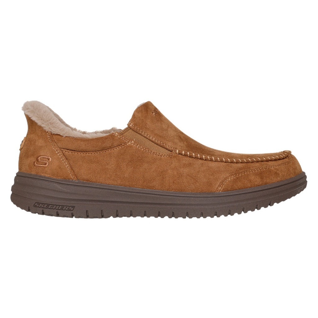 Skechers heren slip-ins pantoffel - chestnut