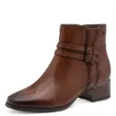 Tamaris comfort enkellaarsje - cognac