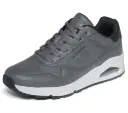 Skechers heren uno vintage steps - charcoal