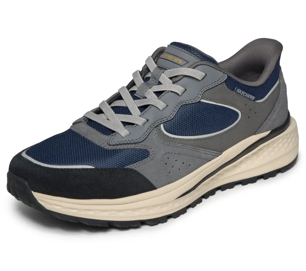Skechers heren slip-ins gage - green/navy