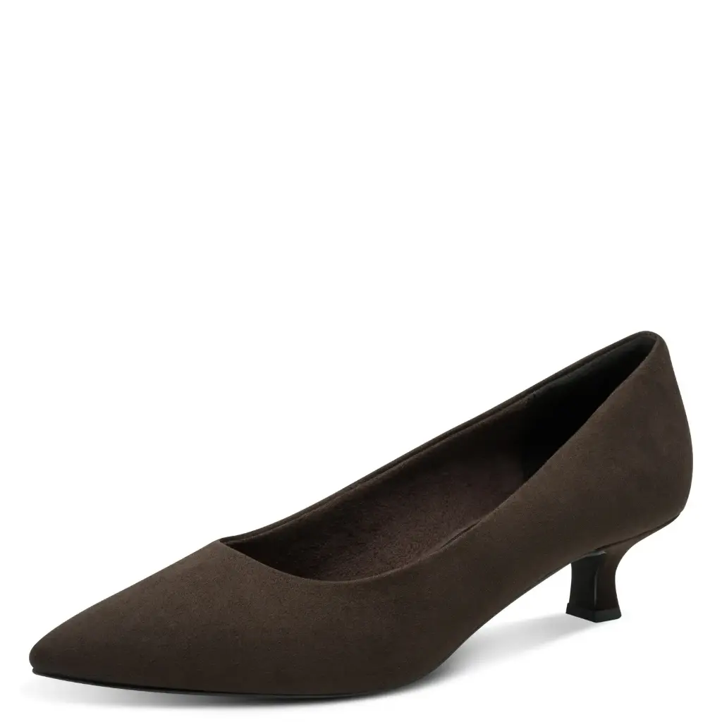 Marco Tozzi lage hak- mocca suede look