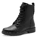 Tamaris comfort enkellaars - wide fit black