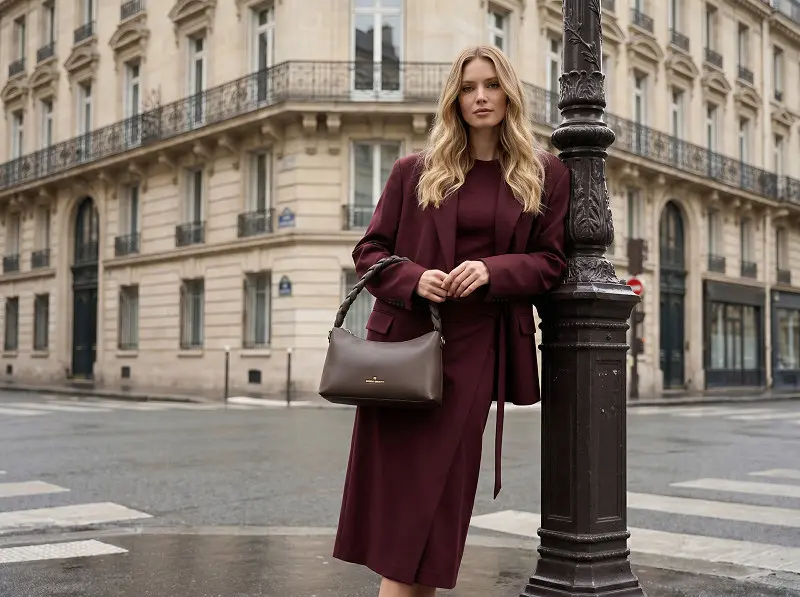 Enrico Benetti schoudertas - Serena brown