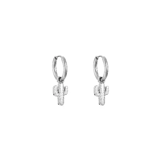 [JE13247] Michelle Bijou oorbellen cactus