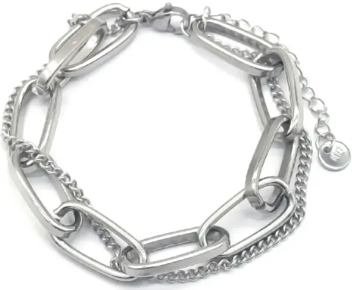 Musthaves armband schakels zilver