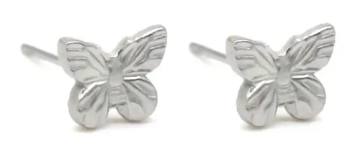 Musthaves oorbellen vlinder zilver