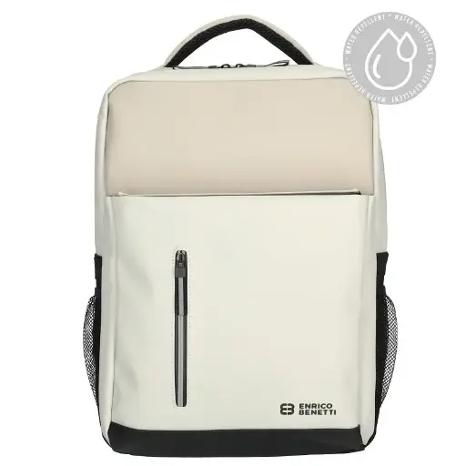 [56007] Enrico Benetti rugzak - Bergen zwart/beige