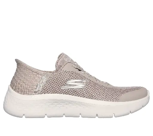 Skechers dames slip-ins taupe