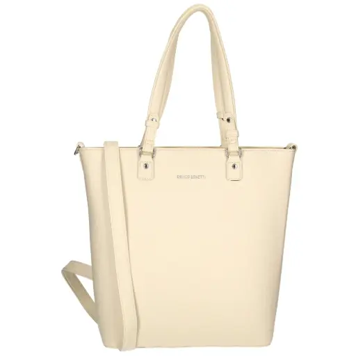 [66718] Enrico Benetti shopper - Sarah off-white