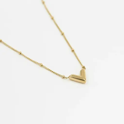 [je12868] Michelle Bijou ketting v gold
