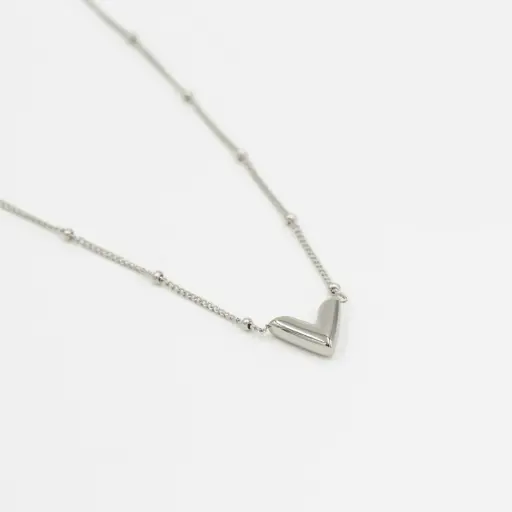 [je12868] Michelle Bijou ketting v zilver