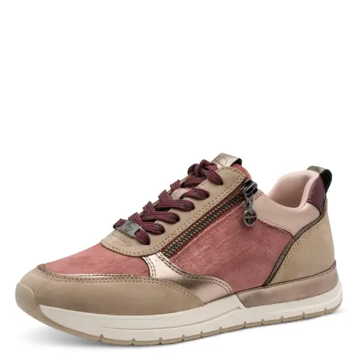 Tamaris sneaker old rose comb.