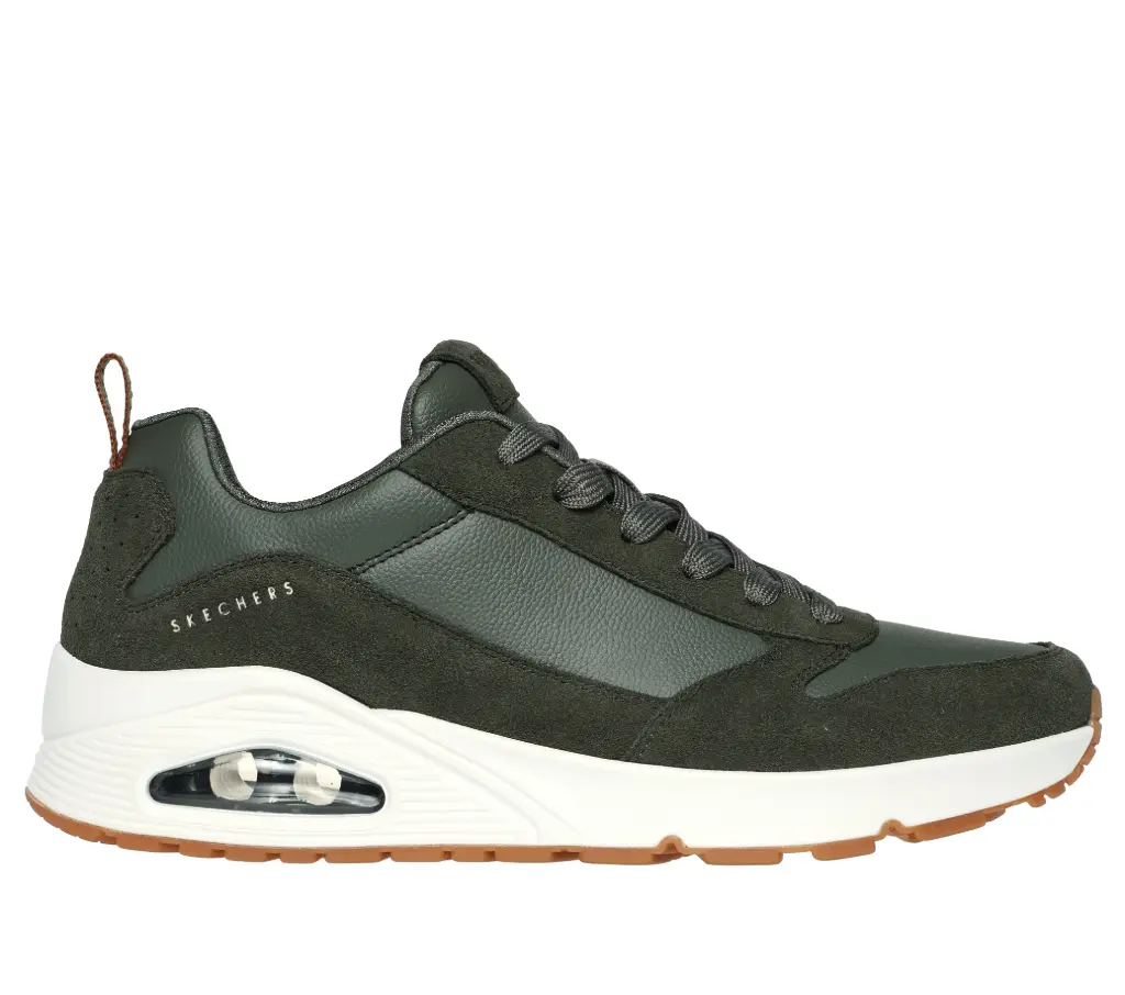 Skechers heren uno stacre - olive (kopie)