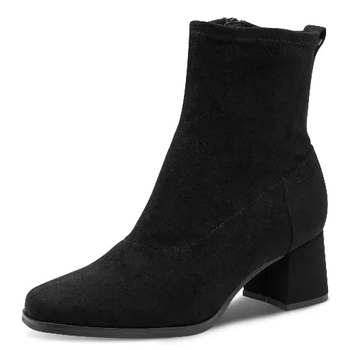 Tamaris comfort enkellaarsje - black