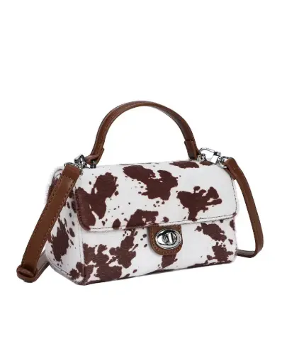 Giuliano cow print - brown 