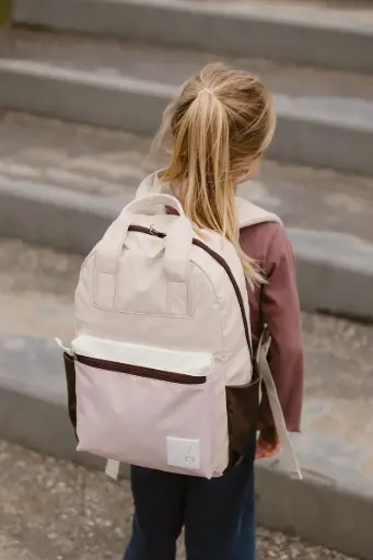 [46234] Enrico Benetti rugzak kids - Sammy zacht roze/bruin