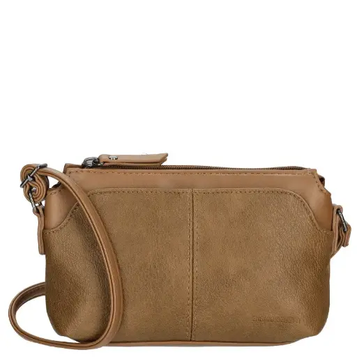 [66790] Enrico Benetti schoudertas - Yvonne camel