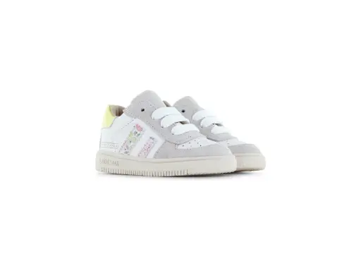 Shoesme sneakers meisjes - white flower