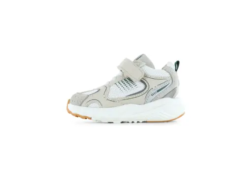 Shoesme sneakers jongens lightweight beige/green
