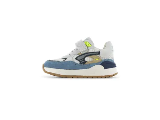 Shoesme hoge sneakers jongens - blue/beige