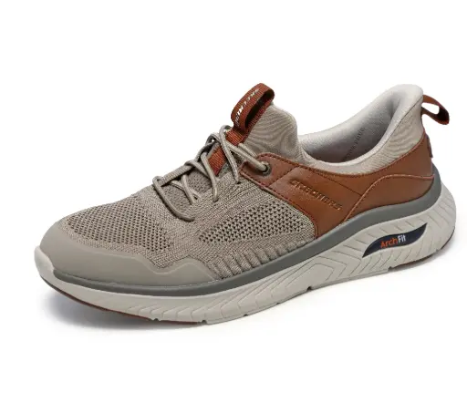 Skechers heren slip-ins Emeric - taupe/brown