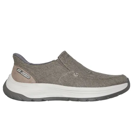 Skechers heren slip-ins Gulliver - taupe