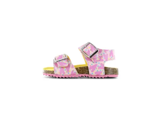 Go Banana's meisjes sandaal - pink heart